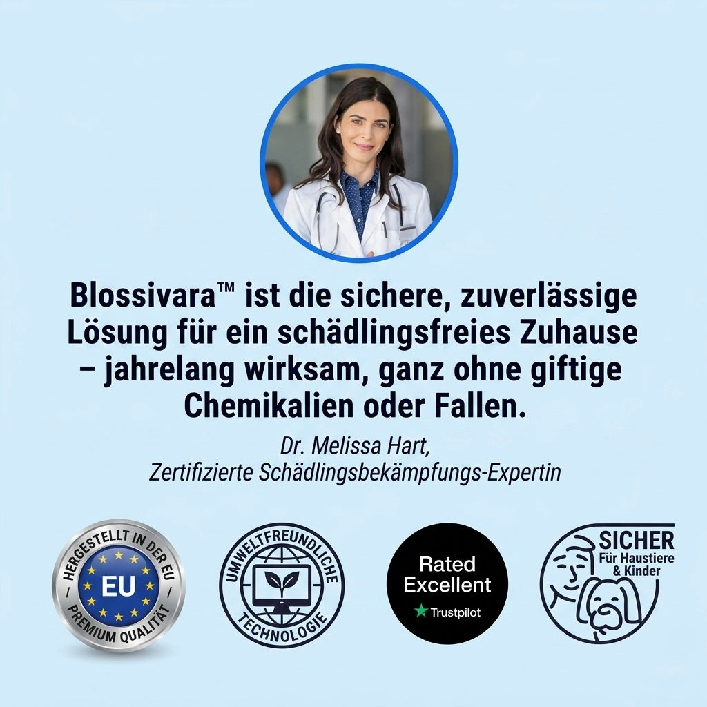Blossivara USO™ – Ultraschall Schädlingsabweiser